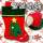 【寶貝快樂天,節慶佈置用品系列】讓寶貝每天有不一樣的快樂,每個特殊的日子都是可以交流的好時光★卡哇伊聖誕小樹掛襪-小號★