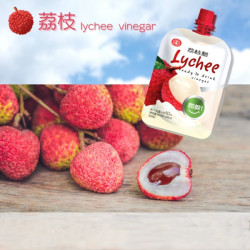 【嚴選在地食品】 【中華民國 】 果醋 水果醋 即飲醋 140ml 蜜桃 荔枝 2種口味可選