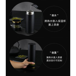 【百貨生活系列用品】316醫用食品級隨行杯  茶水分離杯 上學水壺/水杯/外出專用杯/保溫杯/隨行杯/土包子可愛圖案杯